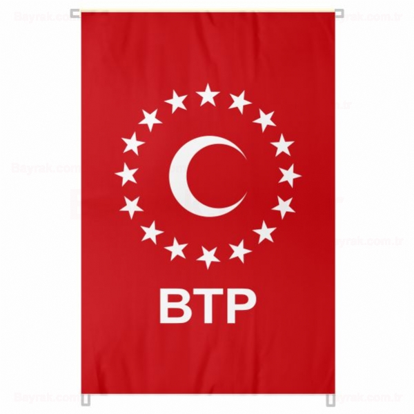 Bamsz Trkiye Partisi Bina Boyu Bayrak