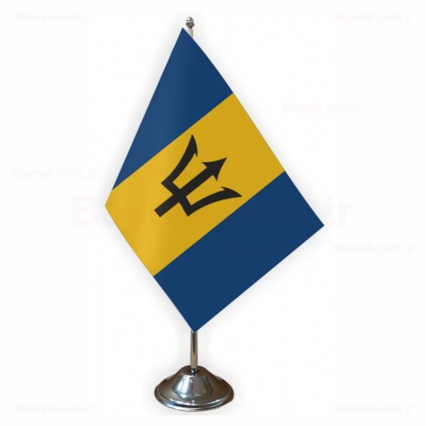Barbados Tekli Masa Bayrak