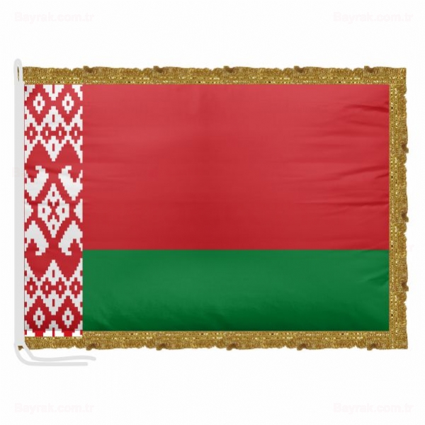 Belarus Saten Makam Bayrak