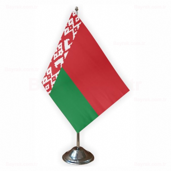 Belarus Tekli Masa Bayrak