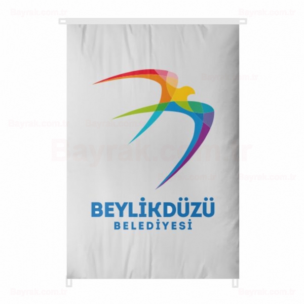 Beylikdz Belediyesi Bina Boyu Bayrak