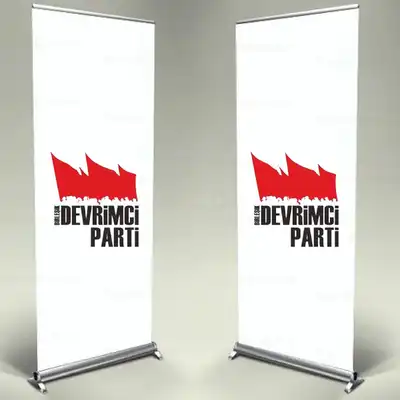Birleik Devrimci Parti Roll Up Banner