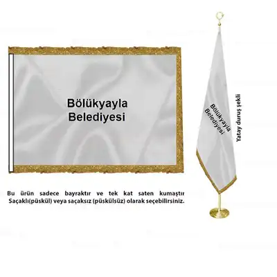 Blkyayla Belediyesi Saten Makam Bayra