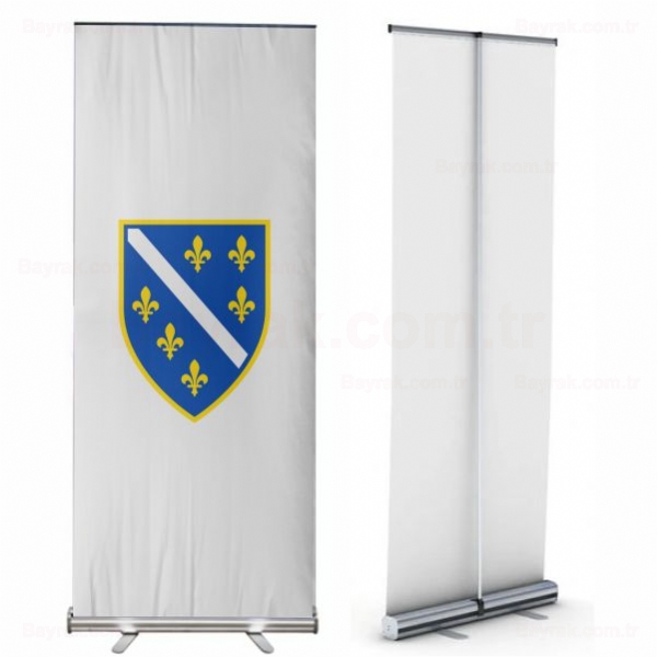 Bosna Hersek Cumhuriyeti Roll Up Banner