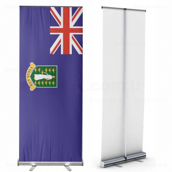 Britanya Virjin Adalar Roll Up Banner