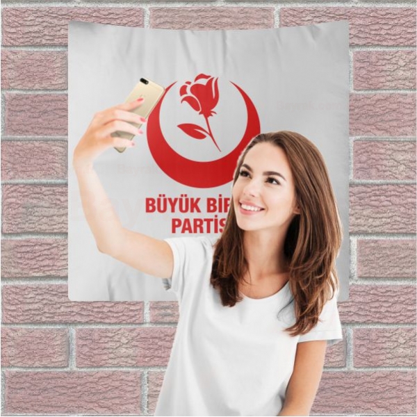 Byk Birlik Partisi Arka Plan Selfie ekim Manzaralar