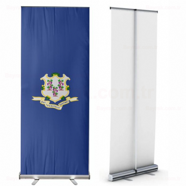 Connecticut Roll Up Banner