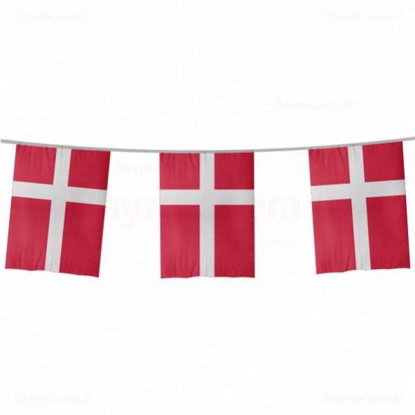 Danimarka pe Dizili Bayrak