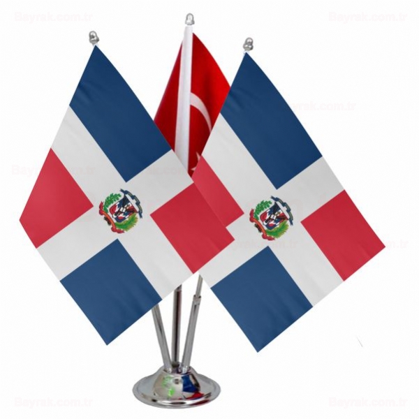 Dominik Cumhuriyeti 3 l Masa Bayrak
