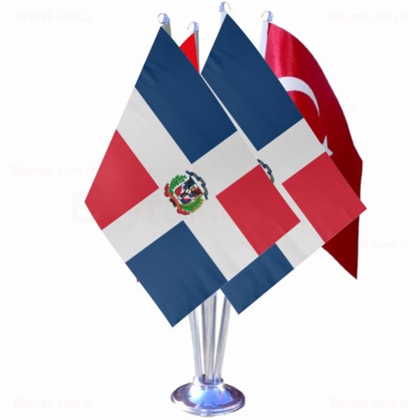 Dominik Cumhuriyeti 4 l Masa Bayrak