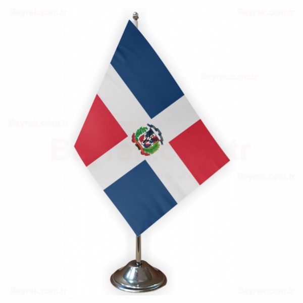 Dominik Cumhuriyeti Tekli Masa Bayrak