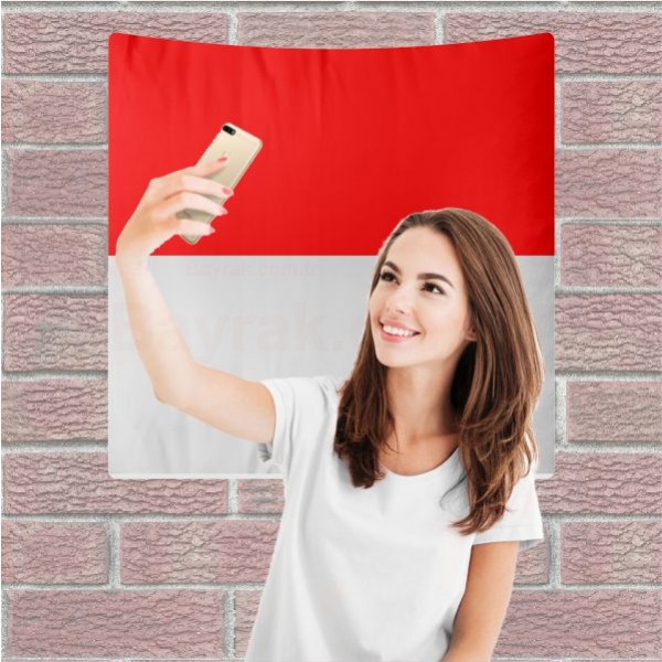 Endonezya Arka Plan Selfie ekim Manzaralar