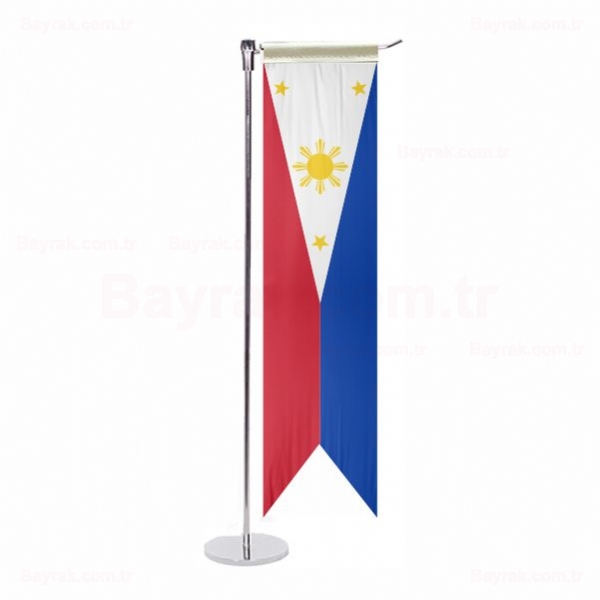 Filipinler L Masa Bayrak