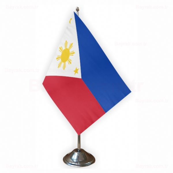 Filipinler Tekli Masa Bayrak