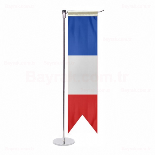Fransa L Masa Bayrak