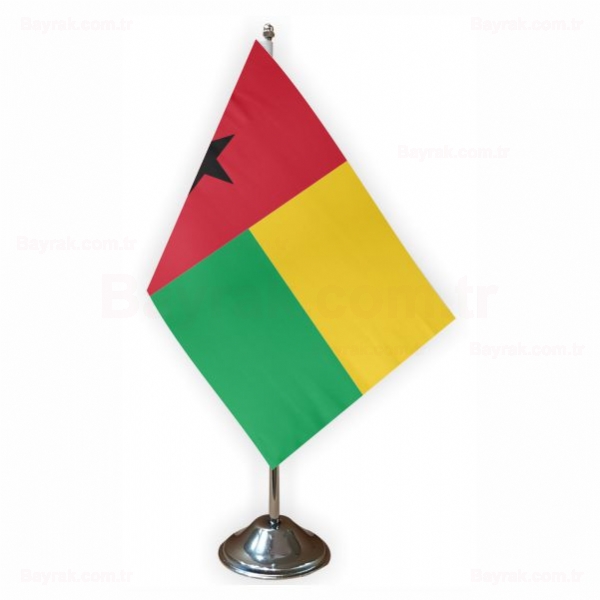 Gine Bissau Tekli Masa Bayrak