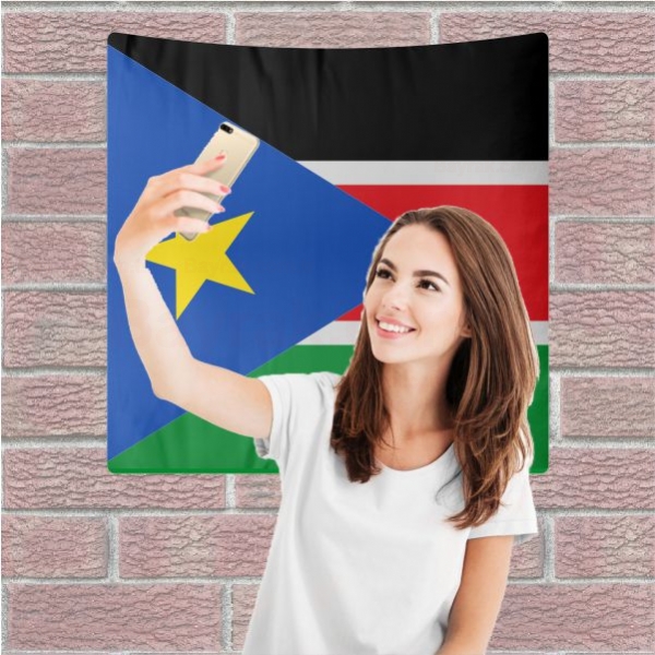 Gney Sudan Arka Plan Selfie ekim Manzaralar