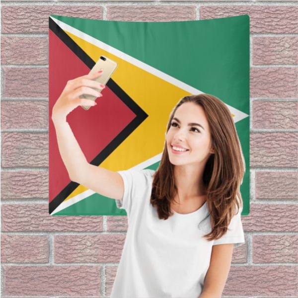 Guyana Arka Plan Selfie ekim Manzaralar