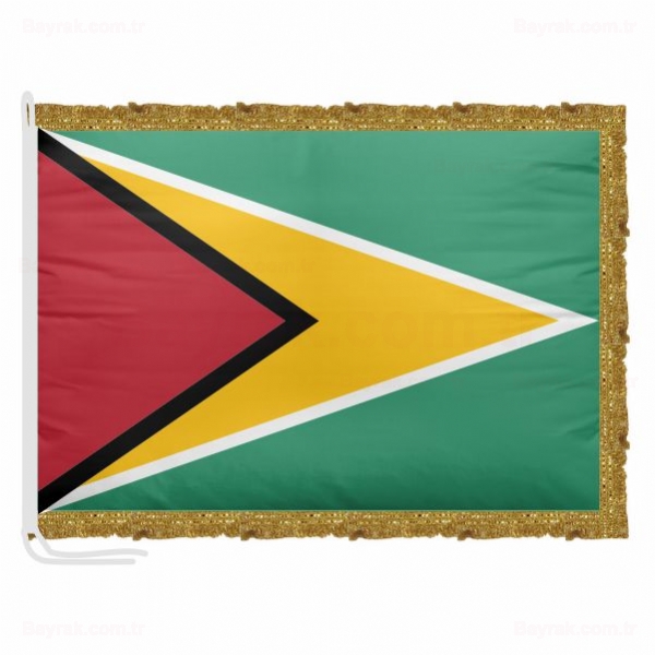 Guyana Saten Makam Bayrak