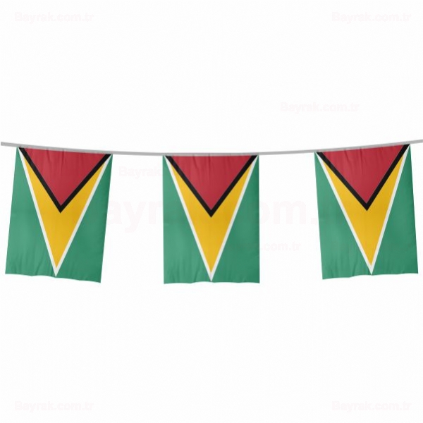 Guyana pe Dizili Bayrak