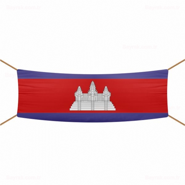 Kamboya Afi ve Pankartlar