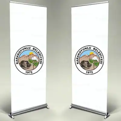 Karakoyunlu Belediyesi Roll Up Banner