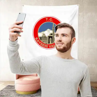 Kayseri Valilii Arka Plan Selfie ekim Manzaralar
