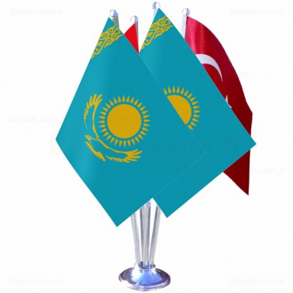Kazakistan 4 l Masa Bayrak