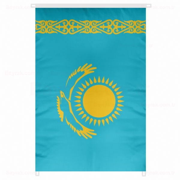 Kazakistan Bina Boyu Bayrak