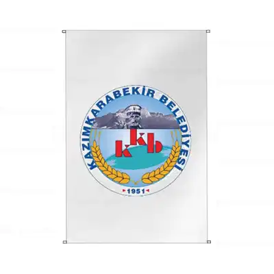 Kazmkarabekir Belediyesi Bina Boyu Bayrak