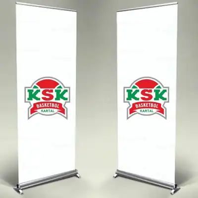 Ksk Kartal Basketbol Kulb Roll Up Banner