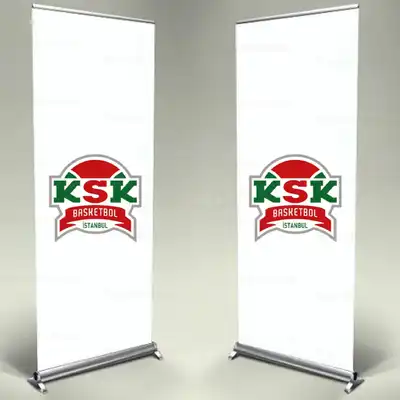 Ksk stanbul Basketbol Kulb Roll Up Banner