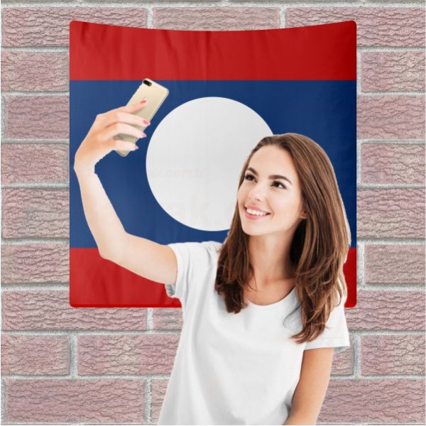 Laos Arka Plan Selfie ekim Manzaralar