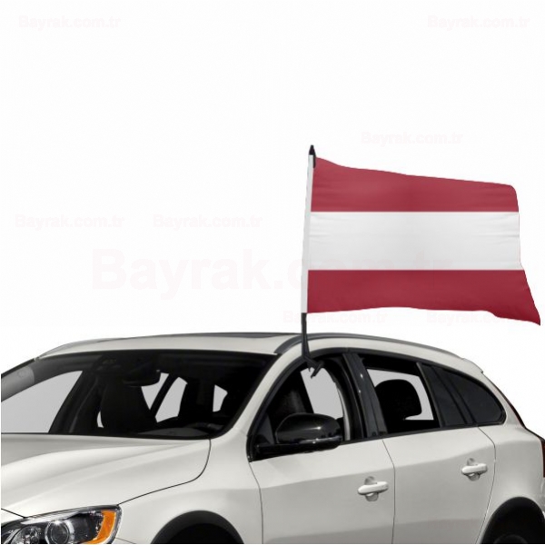 Letonya zel Ara Konvoy Bayrak