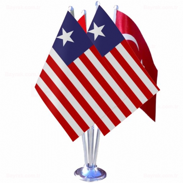 Liberya 4 l Masa Bayrak