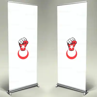 Milli Parti Roll Up Banner