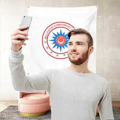 Milliyeti Cumhuriyet Partisi Arka Plan Selfie ekim Manzaralar