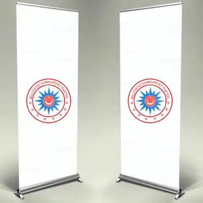 Milliyeti Cumhuriyet Partisi Roll Up Banner