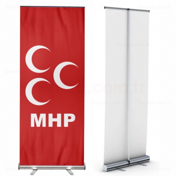 Milliyeti Hareket Partisi Roll Up Banner