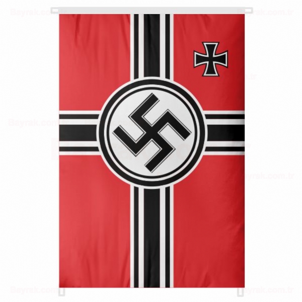 Nazi Almanyas Harp Sanca Bina Boyu Bayrak
