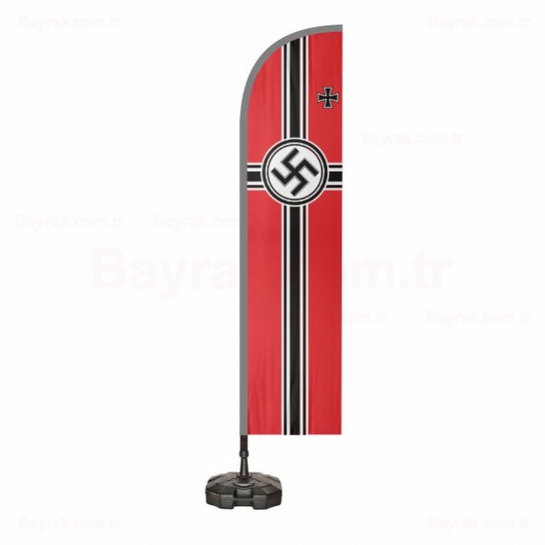Nazi Almanyas Harp Sanca Yelken Bayrak