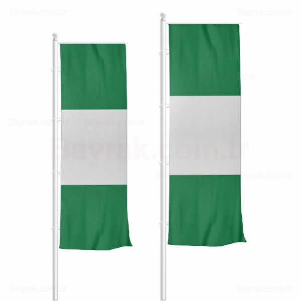 Nijerya Dikey ekilen Bayrak