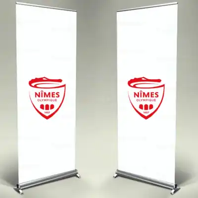 Nimes Olympique Roll Up Banner