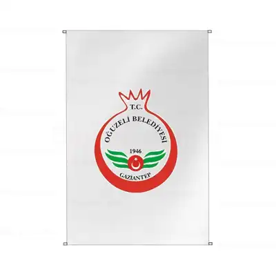 Ouzeli Belediyesi Bina Boyu Bayrak
