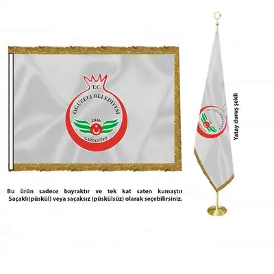 Ouzeli Belediyesi Saten Makam Bayra