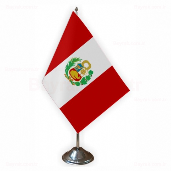 Peru Tekli Masa Bayrak