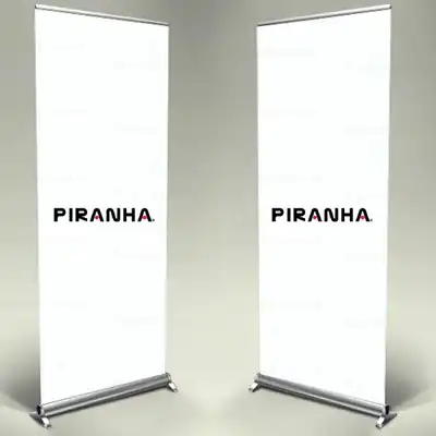 Piranha Roll Up Banner