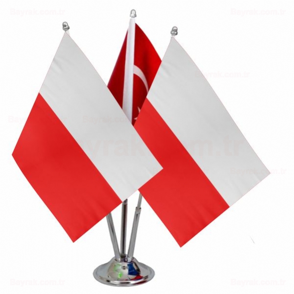 Polonya 3 l Masa Bayrak