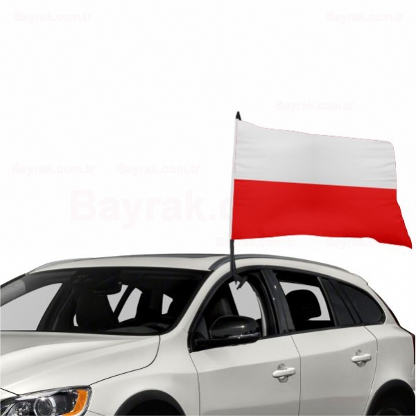 Polonya zel Ara Konvoy Bayrak