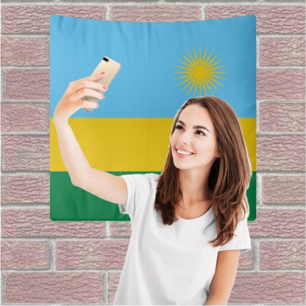 Ruanda Arka Plan Selfie ekim Manzaralar